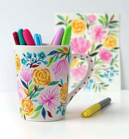 Paint Pen Mug
