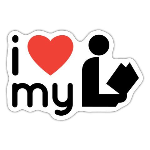 I love my library logo