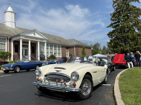 Cars & Coffee @the Library!