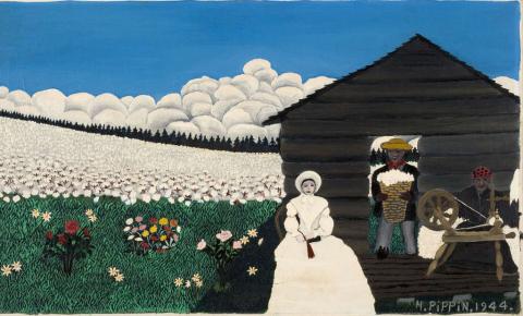 painting by Horace Pippin