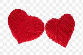 yarn hearts