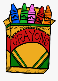 box of crayons