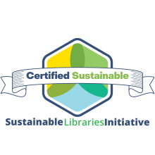 Sustainable Libraries Initiative Certified Logo