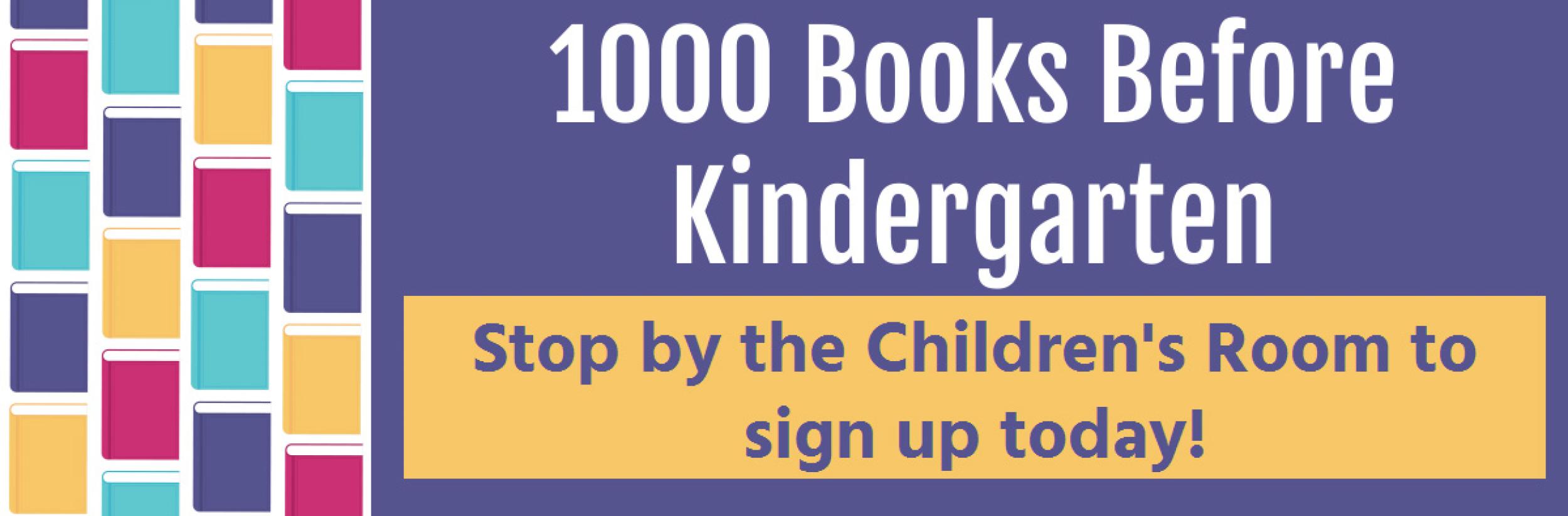 Image for "1000 Books Before Kindergarten"