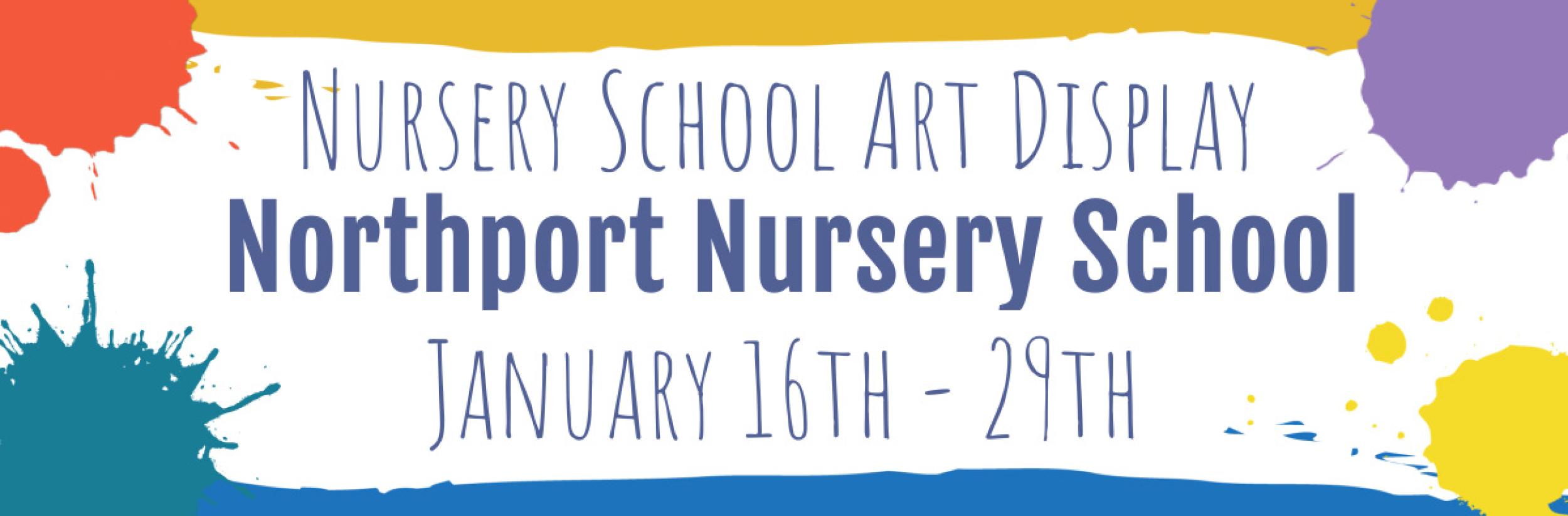 Image for "Nursery School Art: Northport Nursery School"