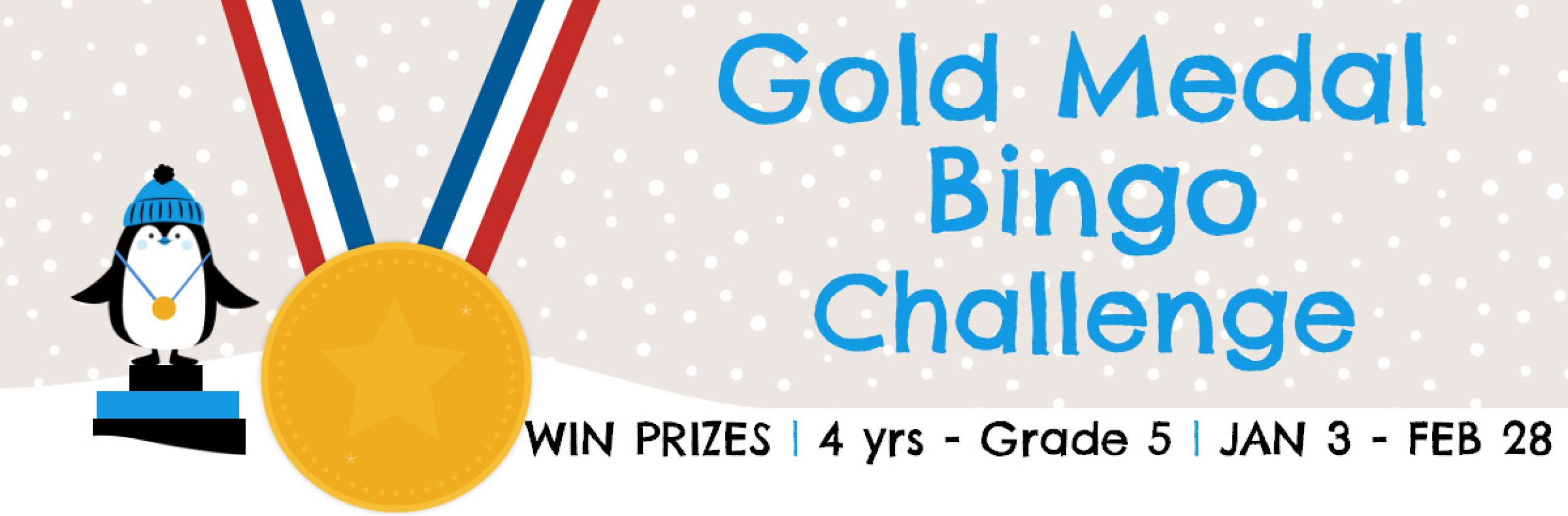 Image for "Gold Medal Bingo Challenge 2022"